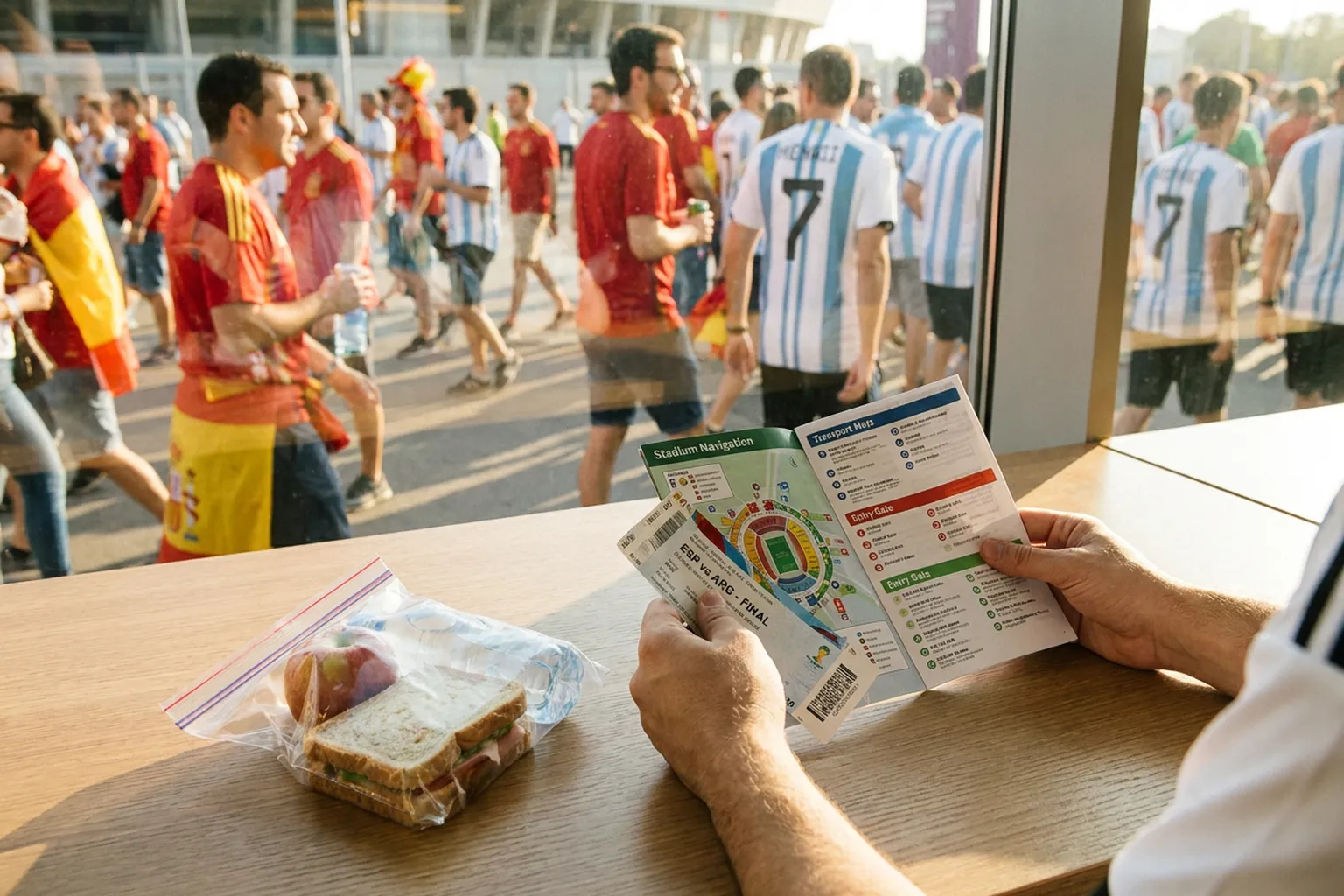 A bright practical scene for official spain argentina final highlights and replay options explained.
