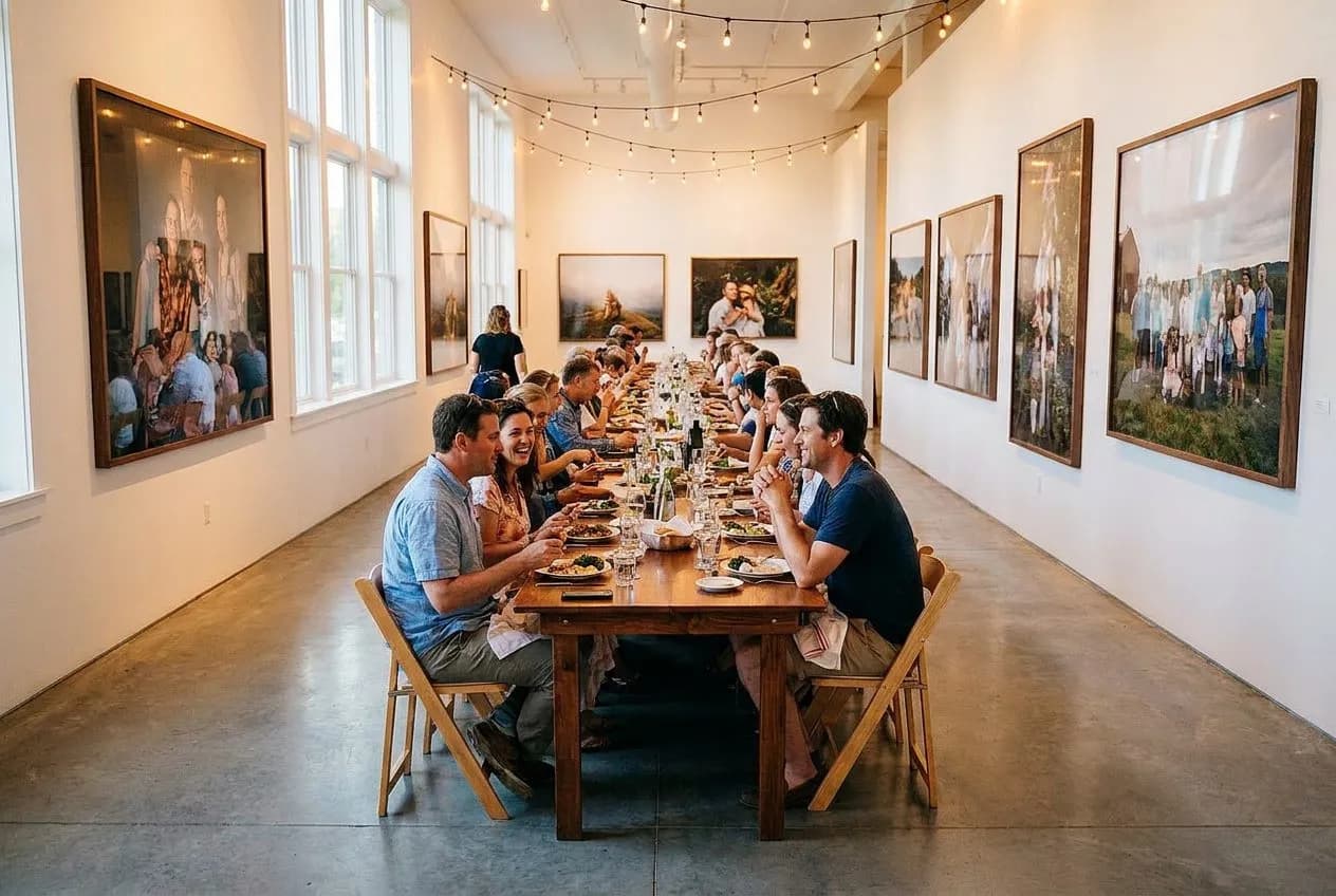 One-Night Pop-Up Dinners in DUMBO Galleries