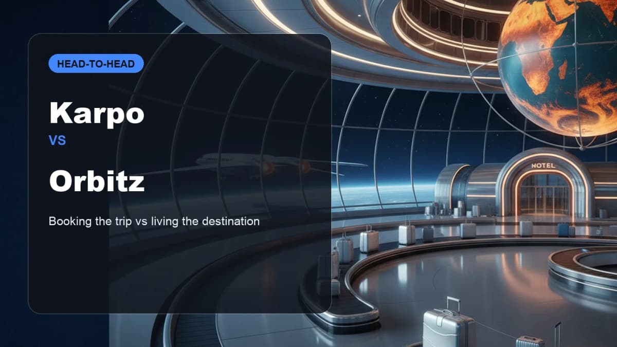 Editorial comparison of Karpo and Orbitz