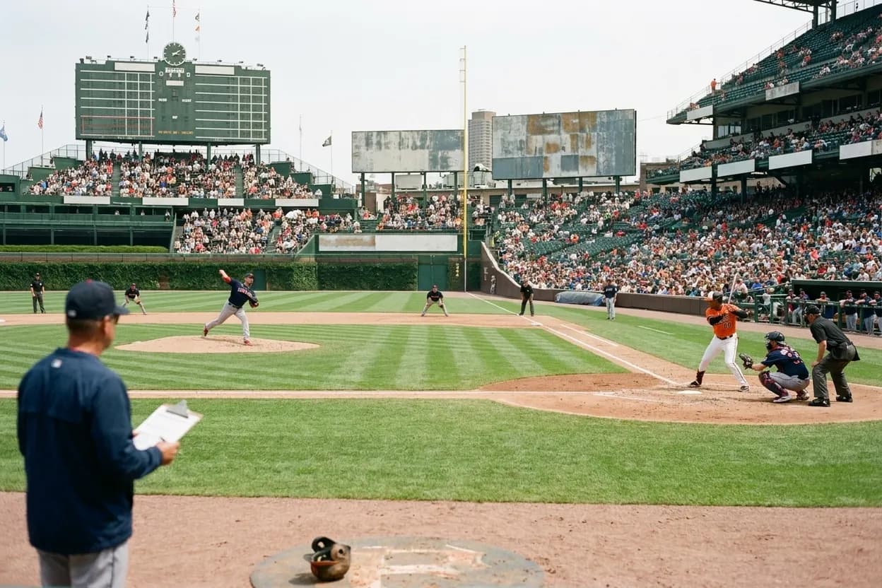 Cover scene for Orioles vs Red Sox: Pitching Duel and Key Batters