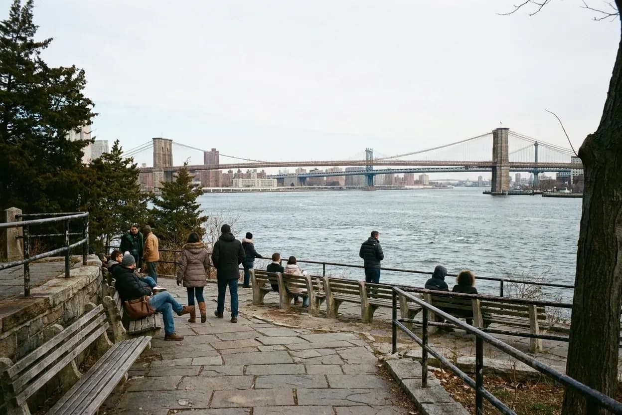 Cover scene for Owl's Head Park: Bay Ridge's Hilltop Harbor Views Without the Crowds