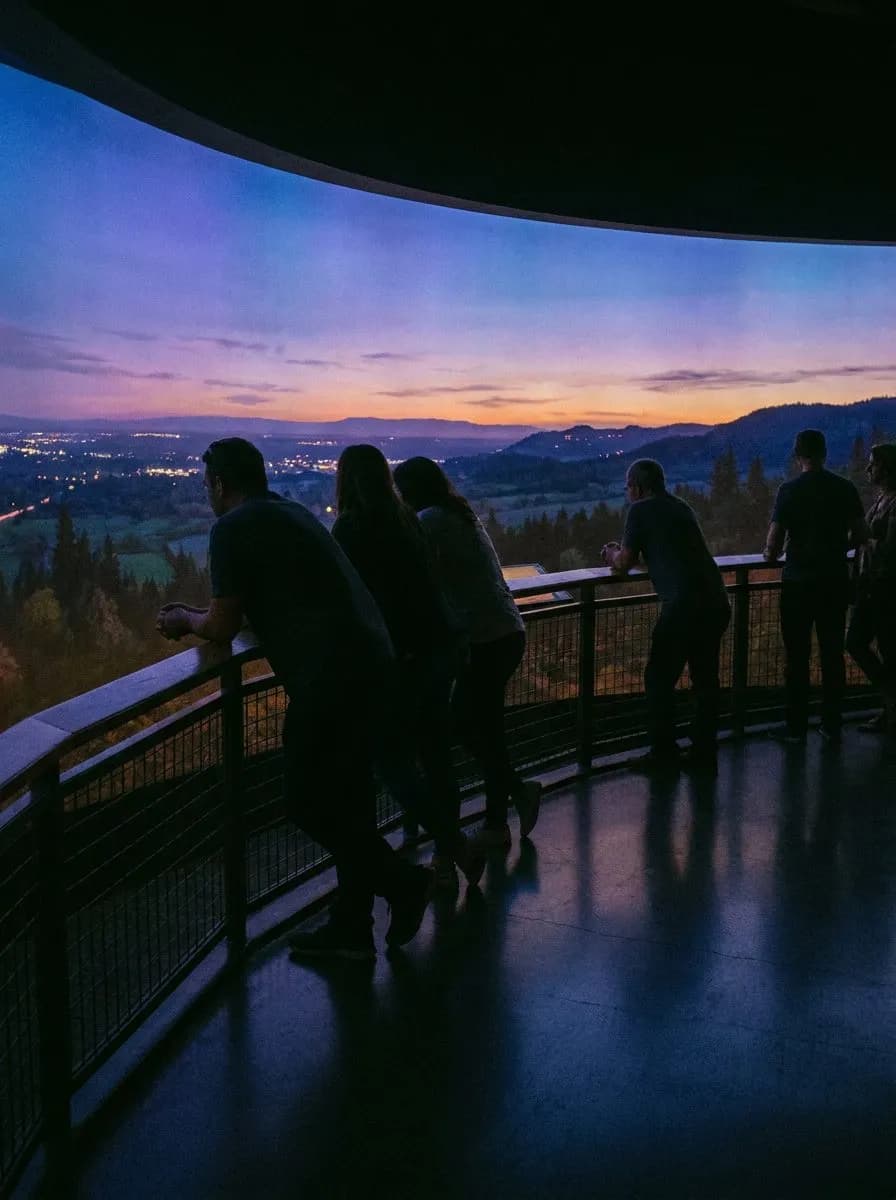 Panorama of the City of New York Twilight Lighting Sequence at Queens Museum
