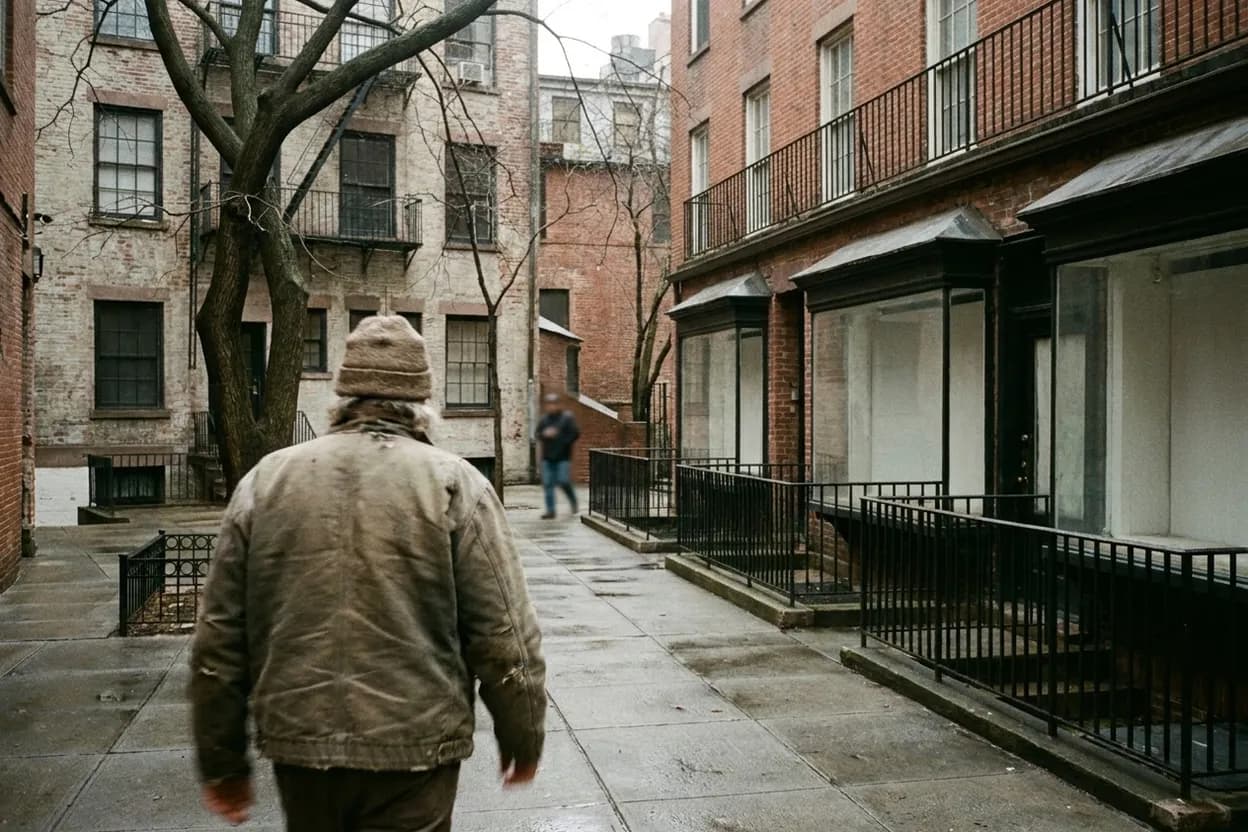 NYC experience scene for Patchin Place: Greenwich Village’s Gated Tiny Lane Locals Love to Point Out