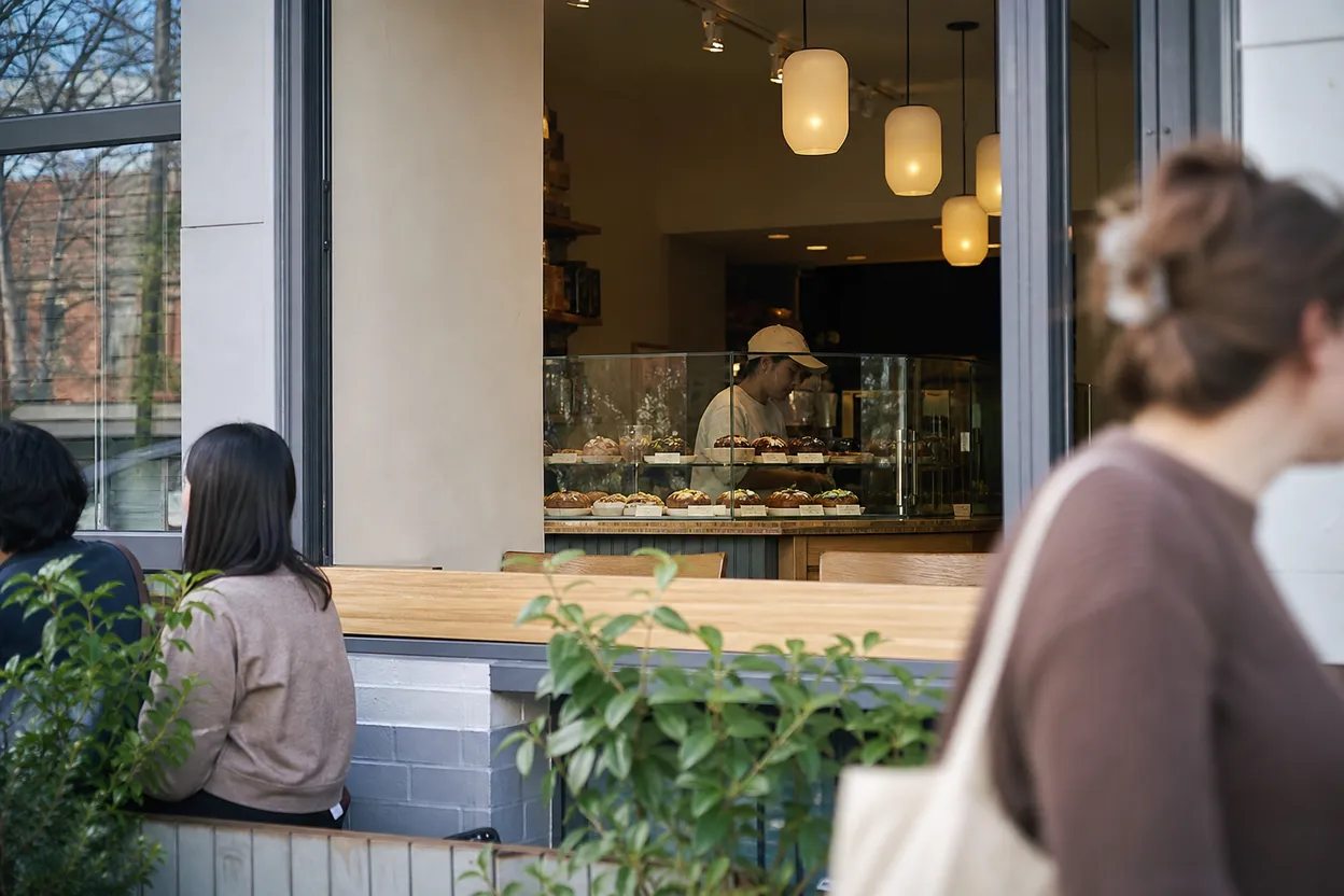 NYC experience scene for Patisserie Tomoko in Williamsburg: A Dessert-Tasting Date Night With Coffee Nearby