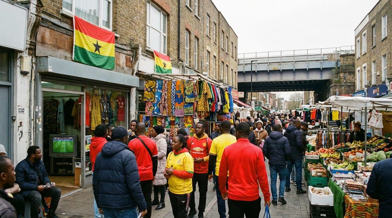 Peckham on a Saturday When Ghana vs England Turns the Market Into a Festival - cover