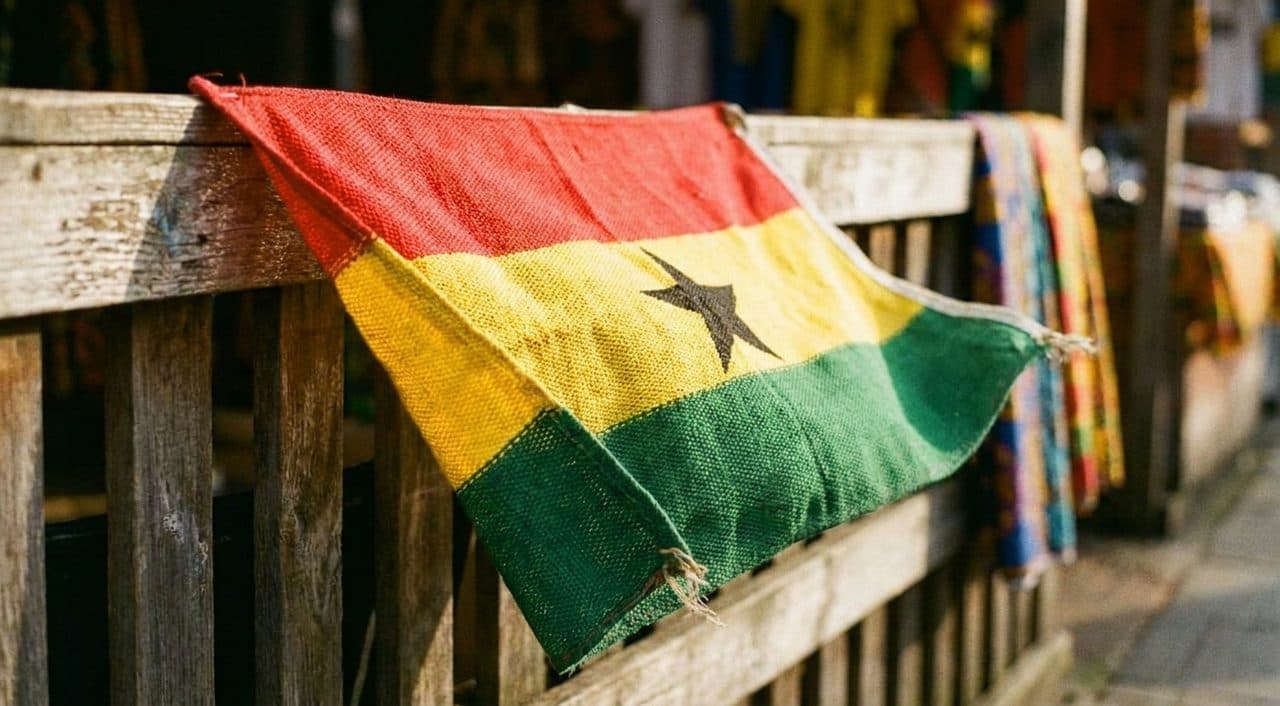 Peckham on a Saturday When Ghana vs England Turns the Market Into a Festival - scene