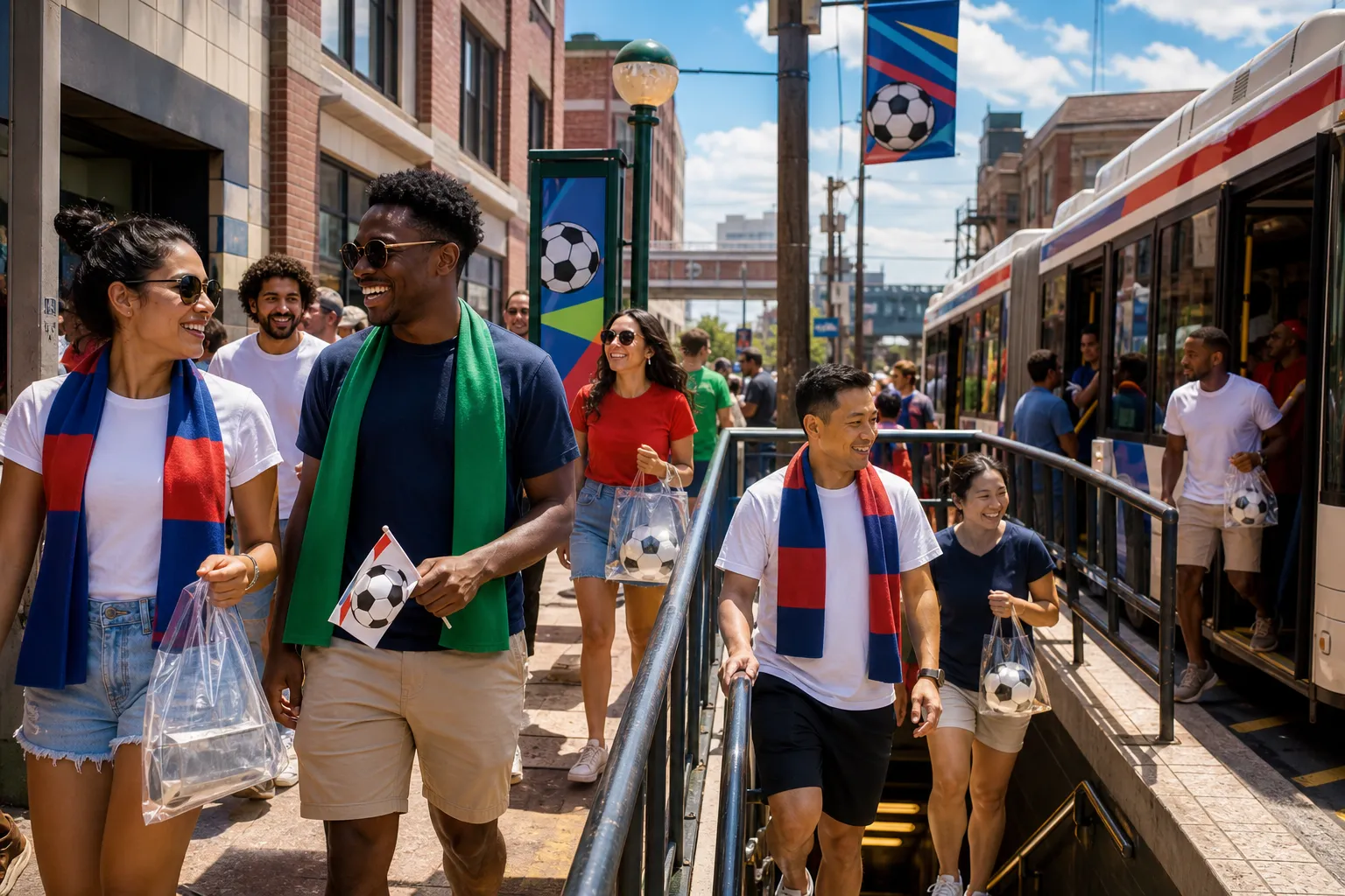 Philadelphia fans planning a fan festival to stadium route