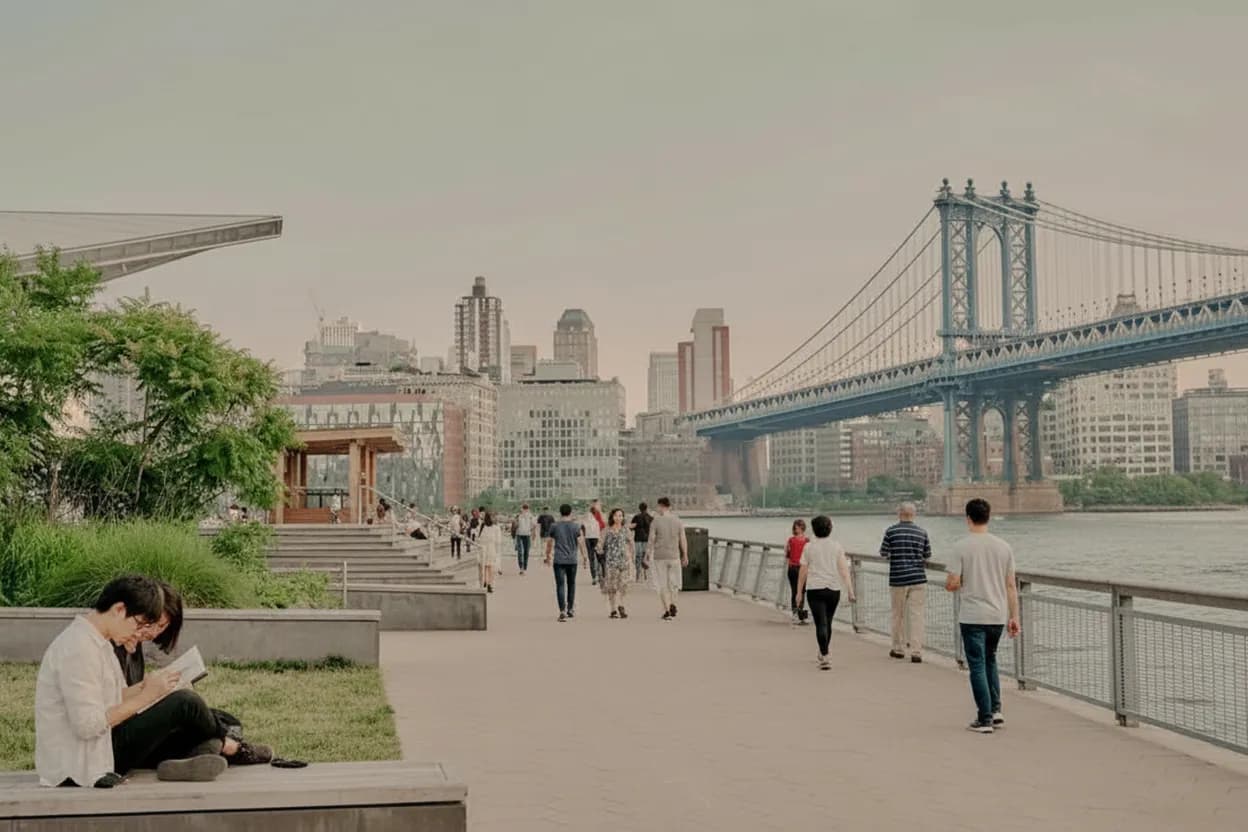Cover scene for Pier 35 EcoPark Rail Walk When Downtown Needs a Free Breeze