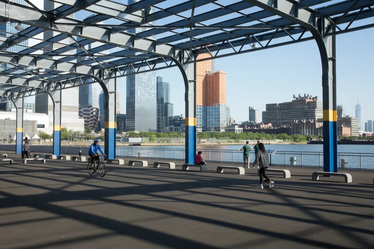 Cover scene for Pier 76 Sunset Fitness Classes: A Hudson Yards Outdoor Workout With Exits