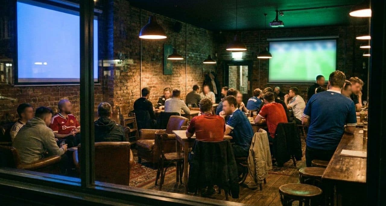 Pierogi Plates in Williamsburg as sparks vs storm Pregame Lights the Corner Bar - scene