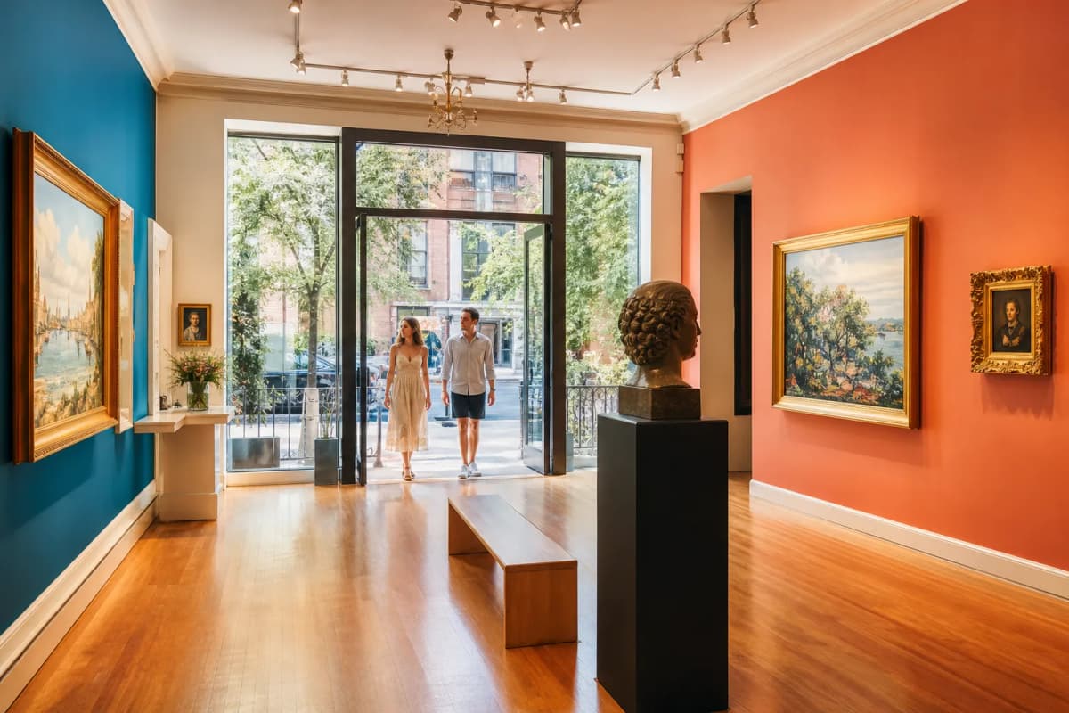 NYC Pocket Museums for a Bright Heat-Wave Detour - bright city guide scene
