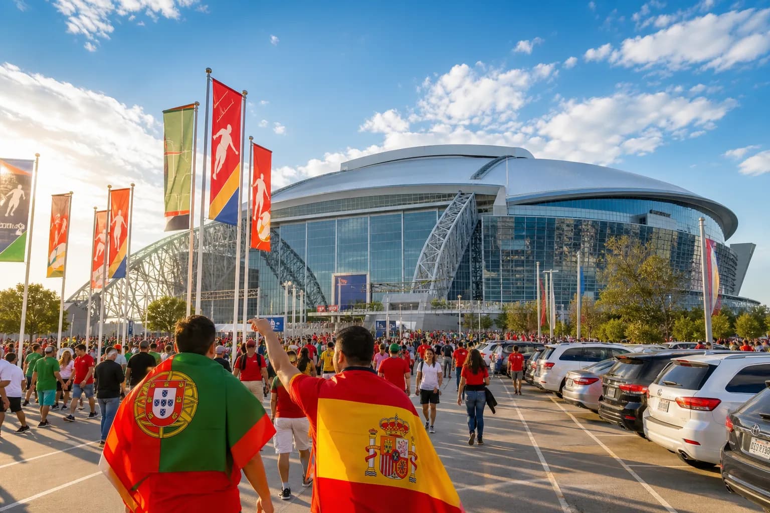 Portugal vs Spain in Dallas: AT&T Stadium Parking, Heat, and the 3 p.m. Plan
