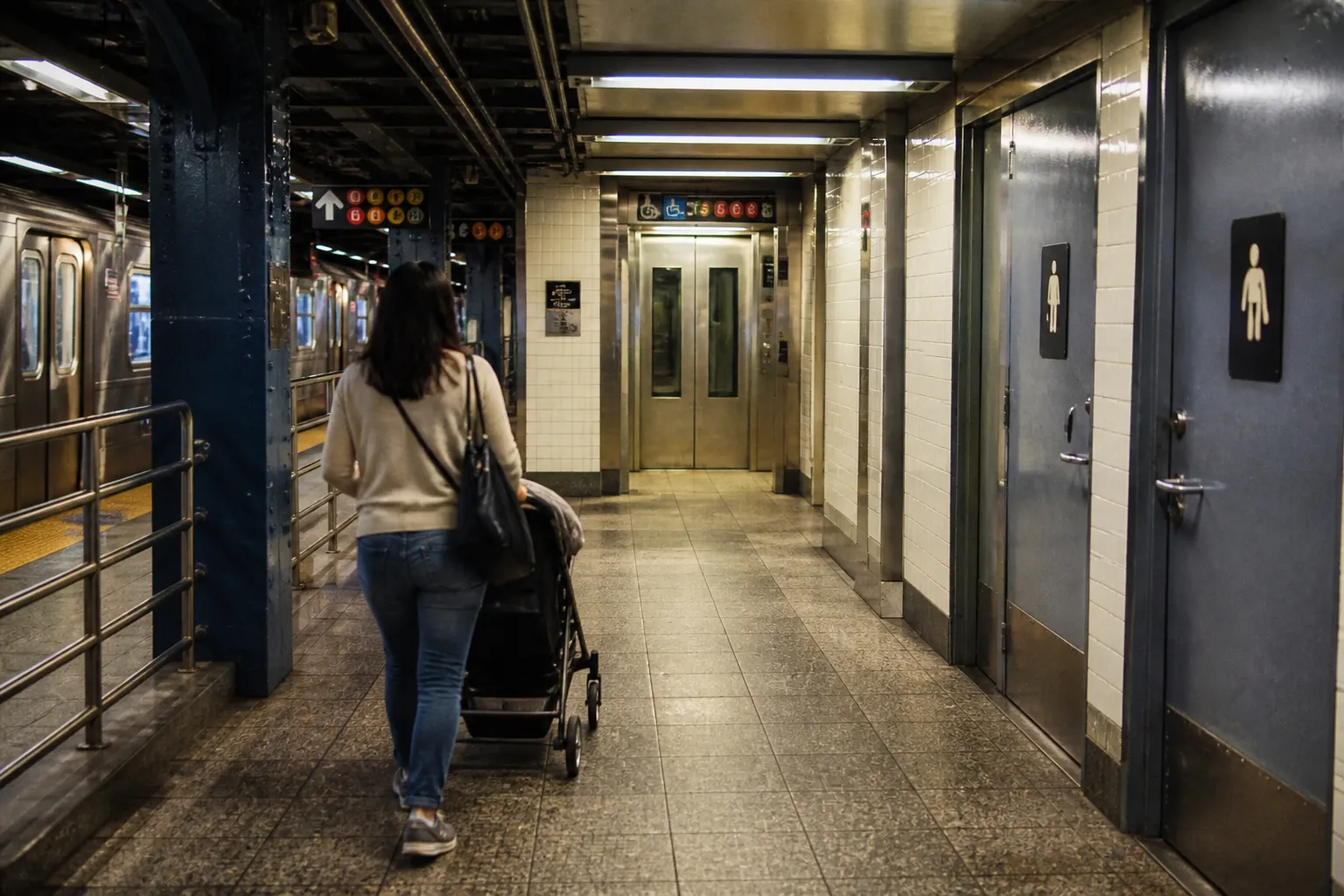 Inline image for Stroller Friendly Subway Itinerary NYC With Working Elevators in NYC.