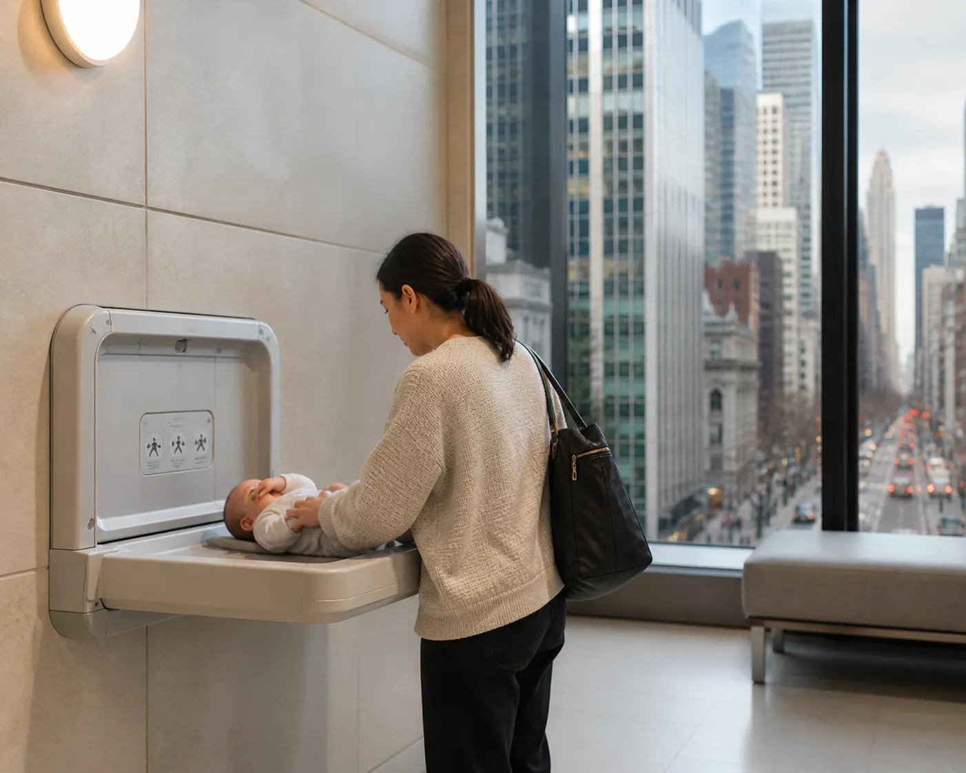 Inline image for Baby Changing Stations NYC Department Stores For NYC Planning in NYC.