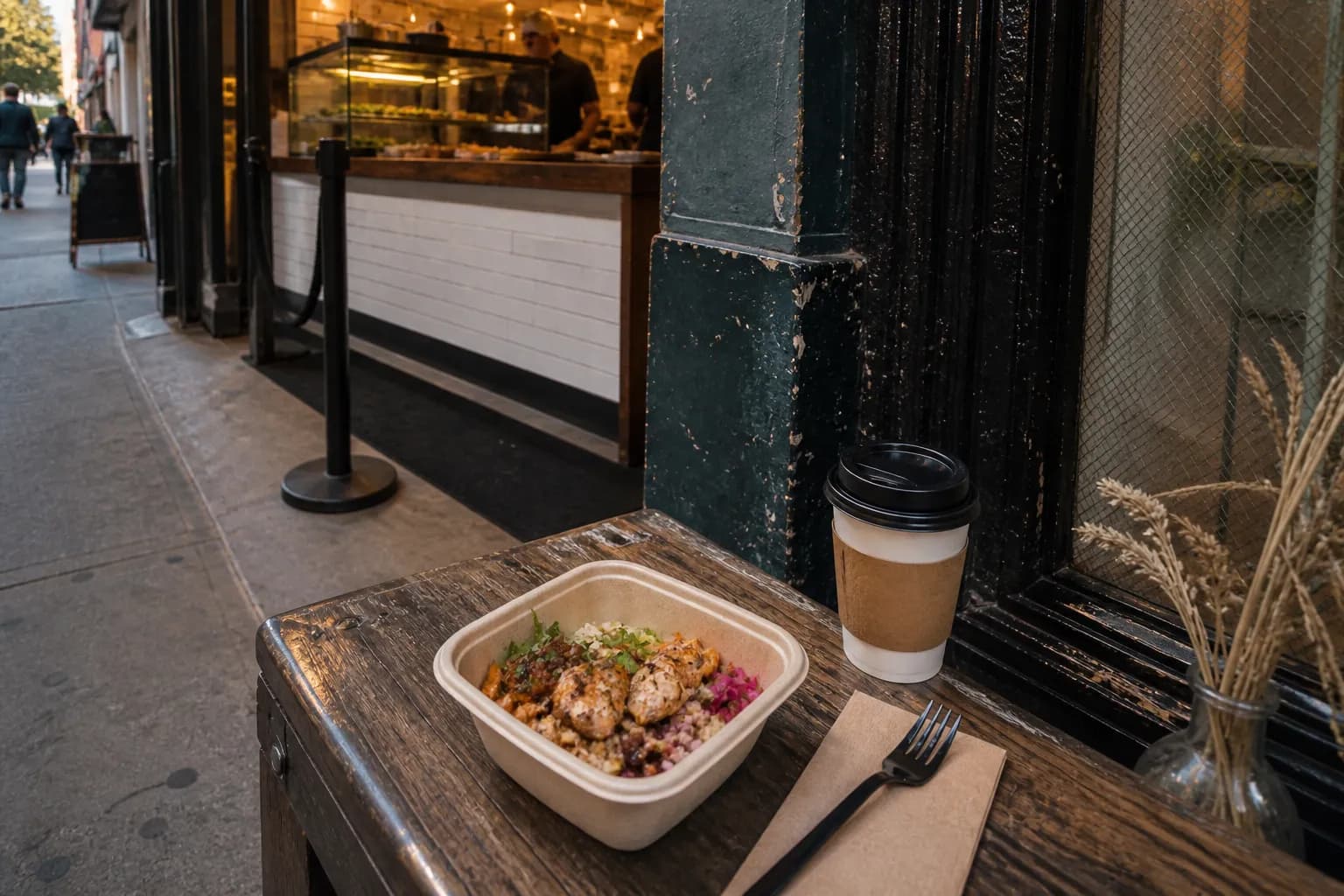 Cover image for High Protein Cheap Lunch NYC High-Protein NYC Lunches Under $15 in NYC.