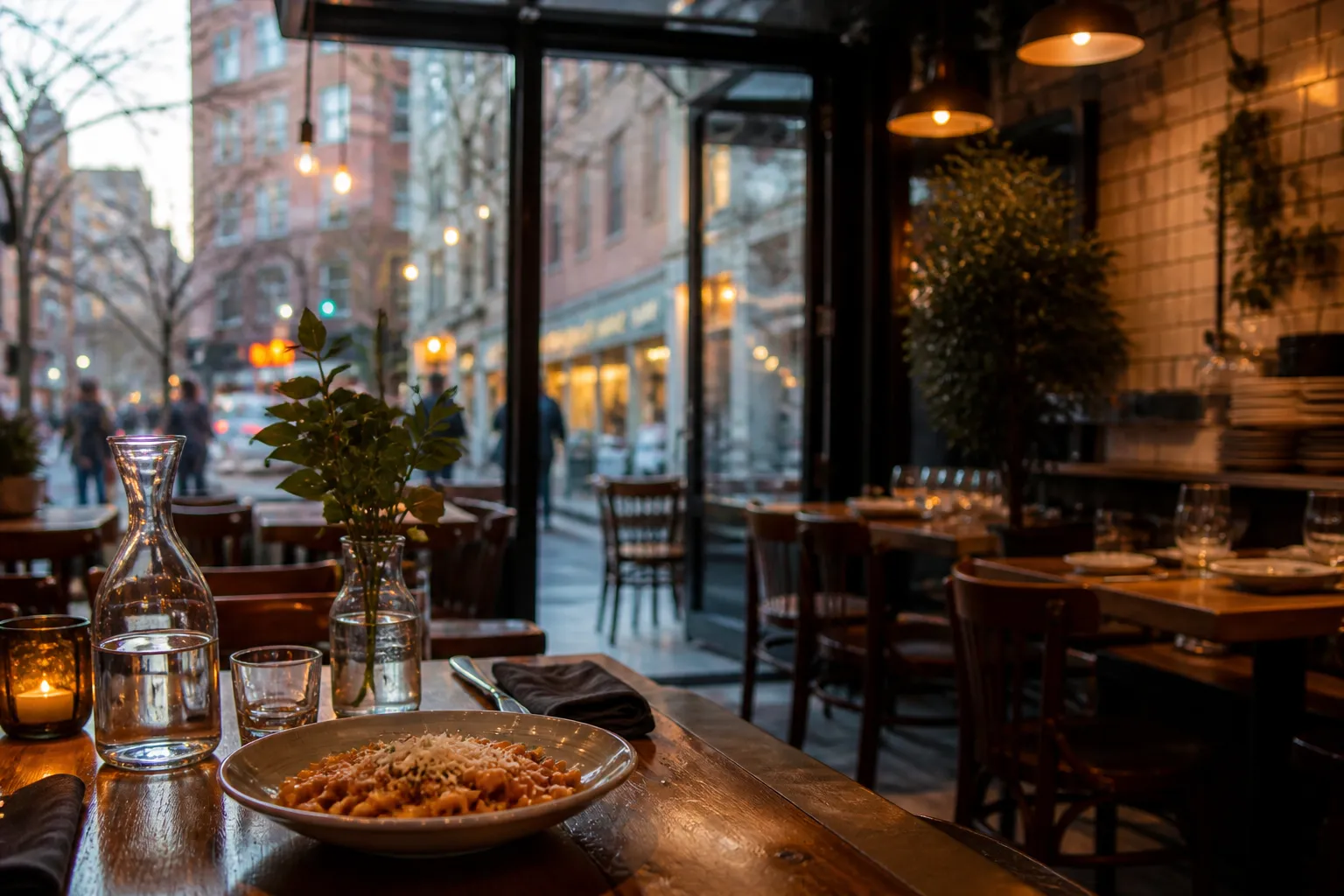 Local NYC scene for Solo Dining NYC Solo Dining Without A Reservation.
