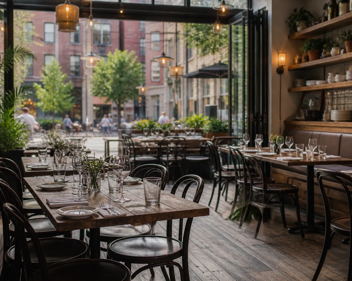 Local NYC scene for Allergy Friendly Restaurants NYC Separate Allergy Menus.