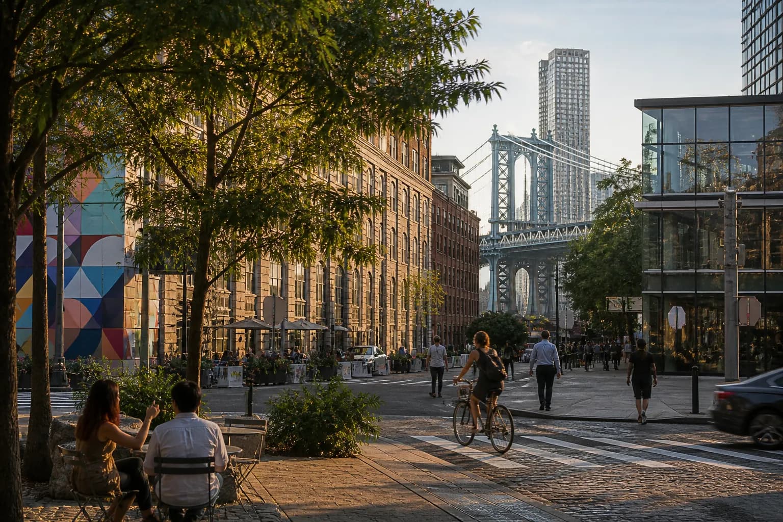 Local NYC scene for NYC Itinerary Without Subway Full NYC Weekend Without Taking The Subway.