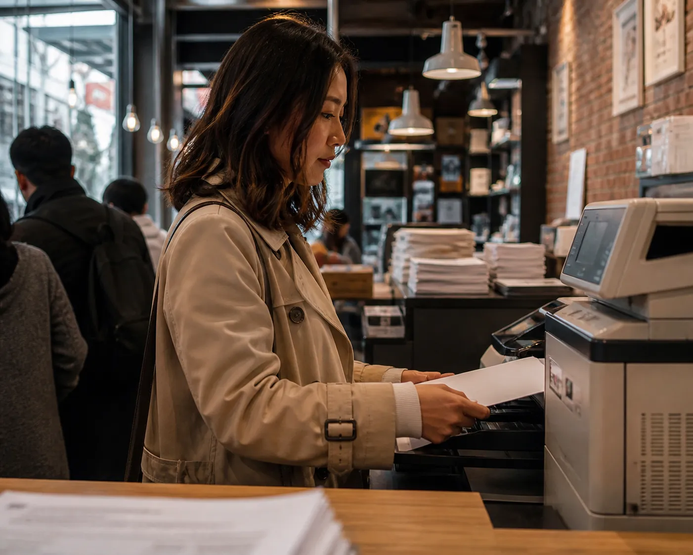 Inline image for Public Printing Services NYC Where To Print Or Scan Documents Without An Office Membership in NYC.
