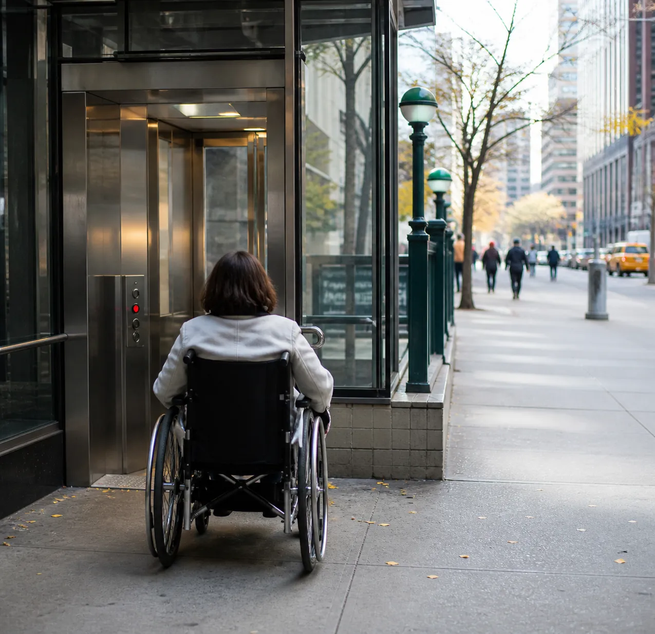 Local NYC scene for Low Walking Day Trips From NYC Limited Mobility.