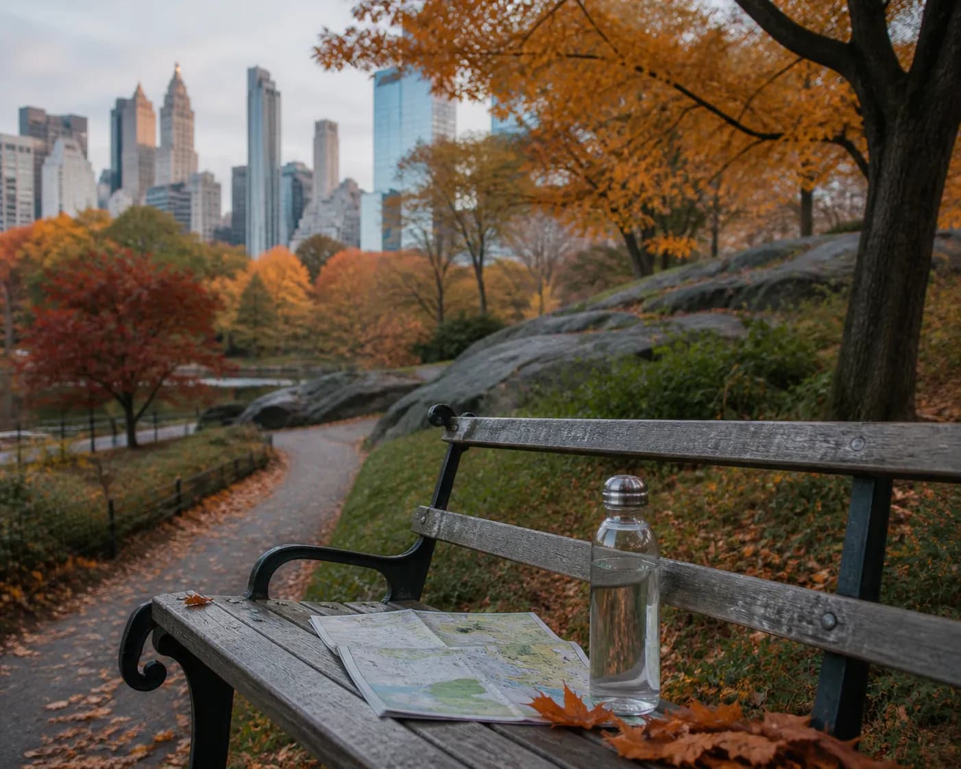 Inline image for Quiet Fall Foliage Spots NYC Low-Crowd Fall Foliage Route Through NYC Parks in NYC.