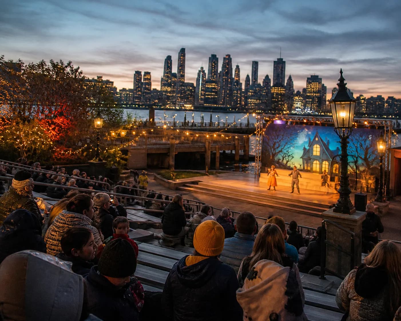 Local NYC scene for Non Scary Halloween Events NYC No Jump Scares.