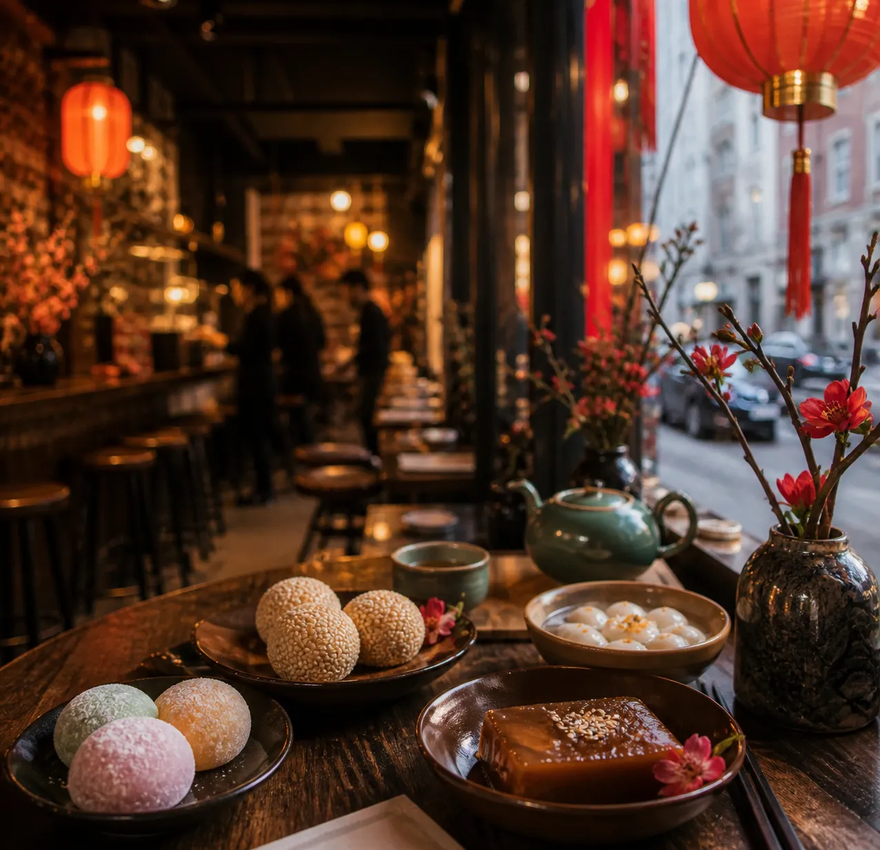 Local NYC scene for Lunar New Year Desserts NYC Where To Try Traditional Lunar New Year Desserts.