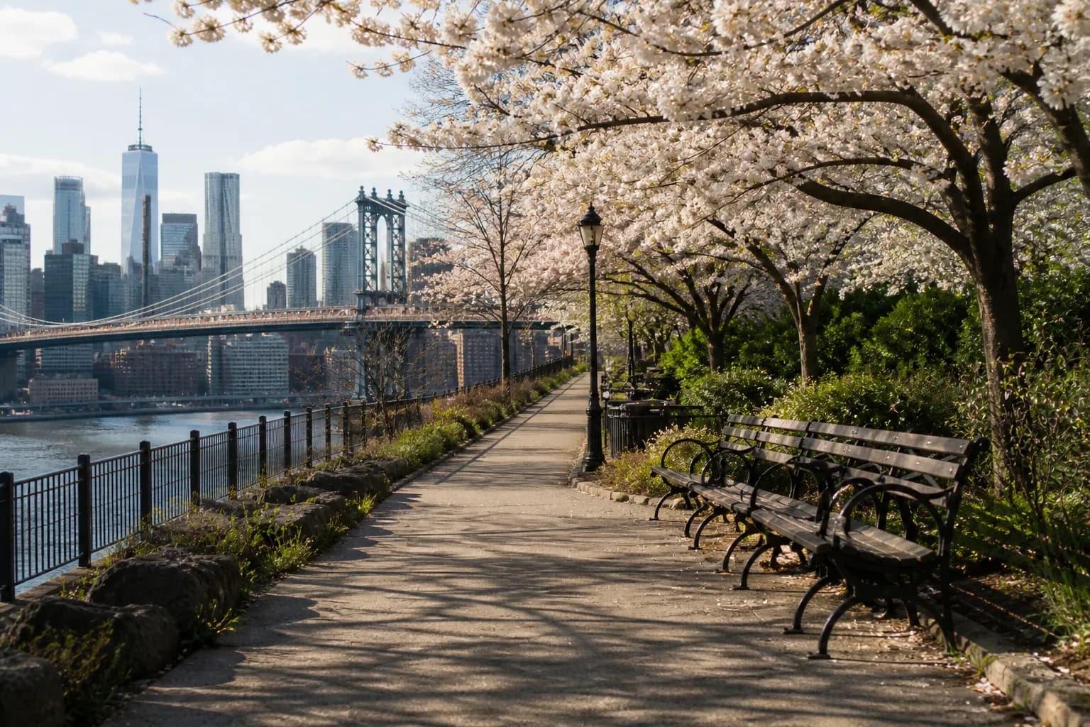 Cover image for Uncrowded Cherry Blossoms NYC Weekday Cherry-Blossom Route Designed To Avoid Crowds in NYC.
