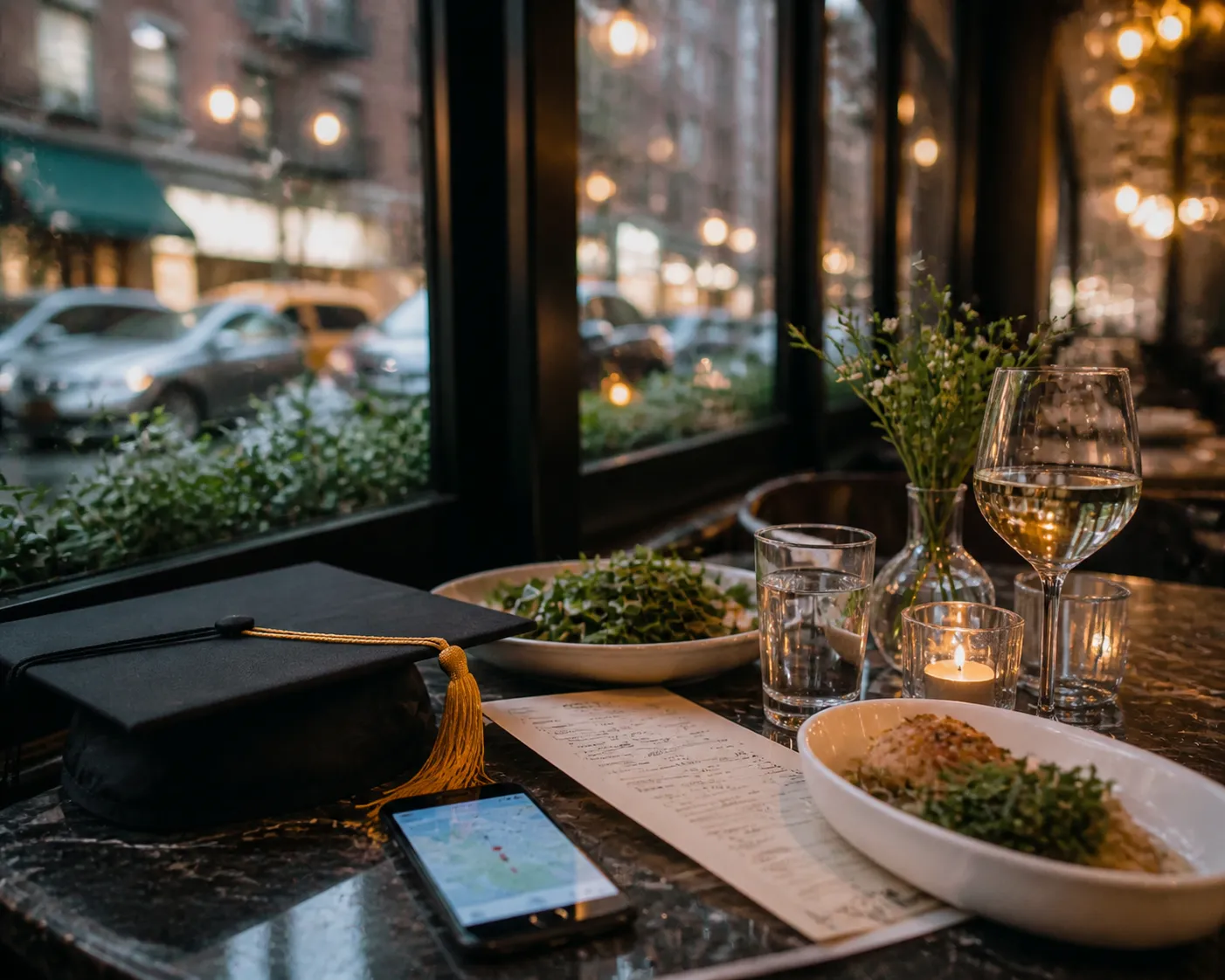 Inline image for Graduation Dinner NYC No Prix Fixe Graduation Dinner Restaurants Without Mandatory Prix-Fixe Menus in NYC.