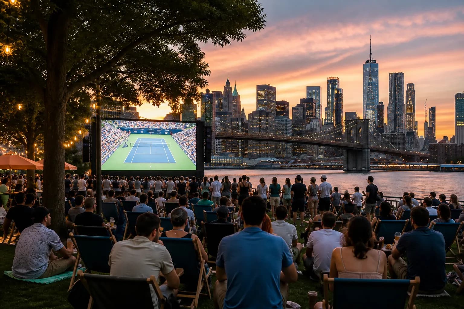 Cover image for US Open Watch Parties NYC The US Open in NYC.