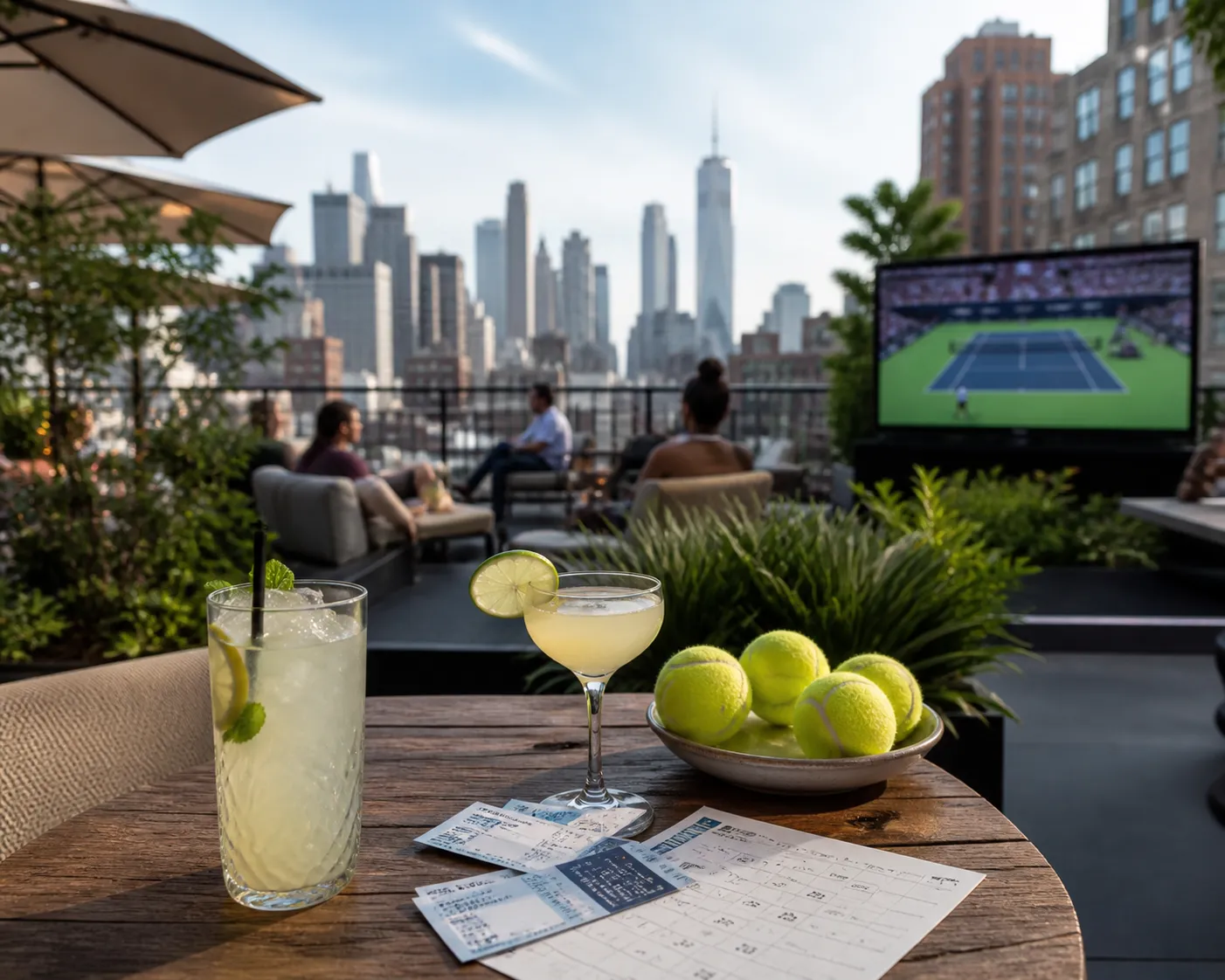 Inline image for US Open Watch Parties NYC The US Open in NYC.