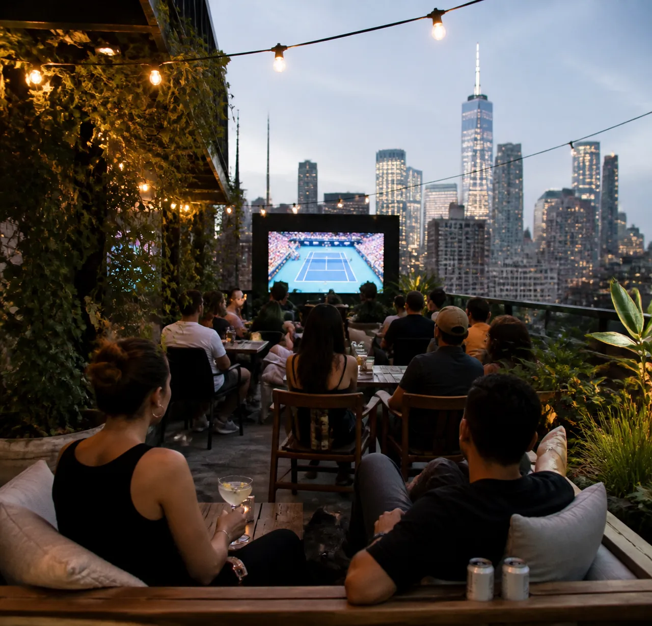 Local NYC scene for US Open Watch Parties NYC The US Open.