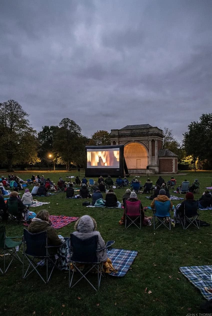 Prospect Park's bandshell if outdoor World Cup 2026 screenings turn the meadow into a summer cinema