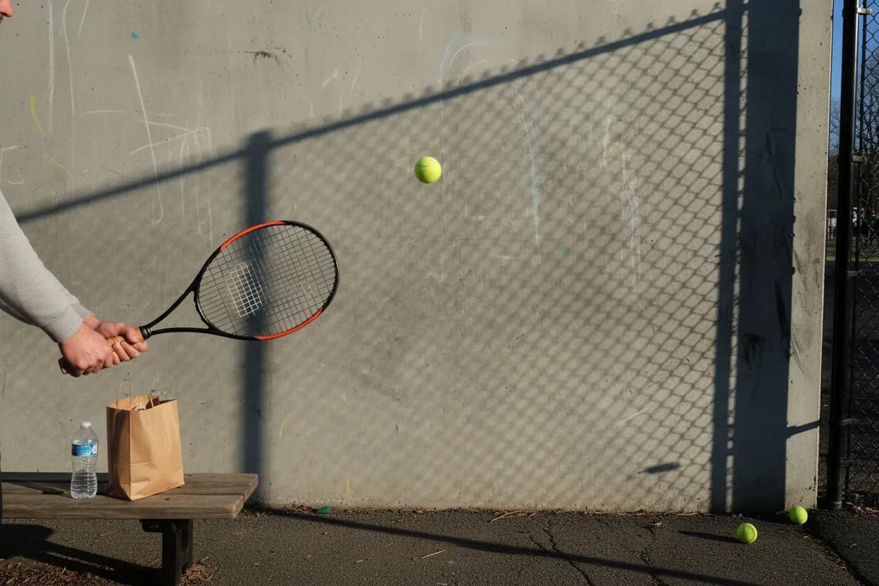Editorial detail for Prospect Park Parade Ground Tennis Wall for a Solo Rally Reset