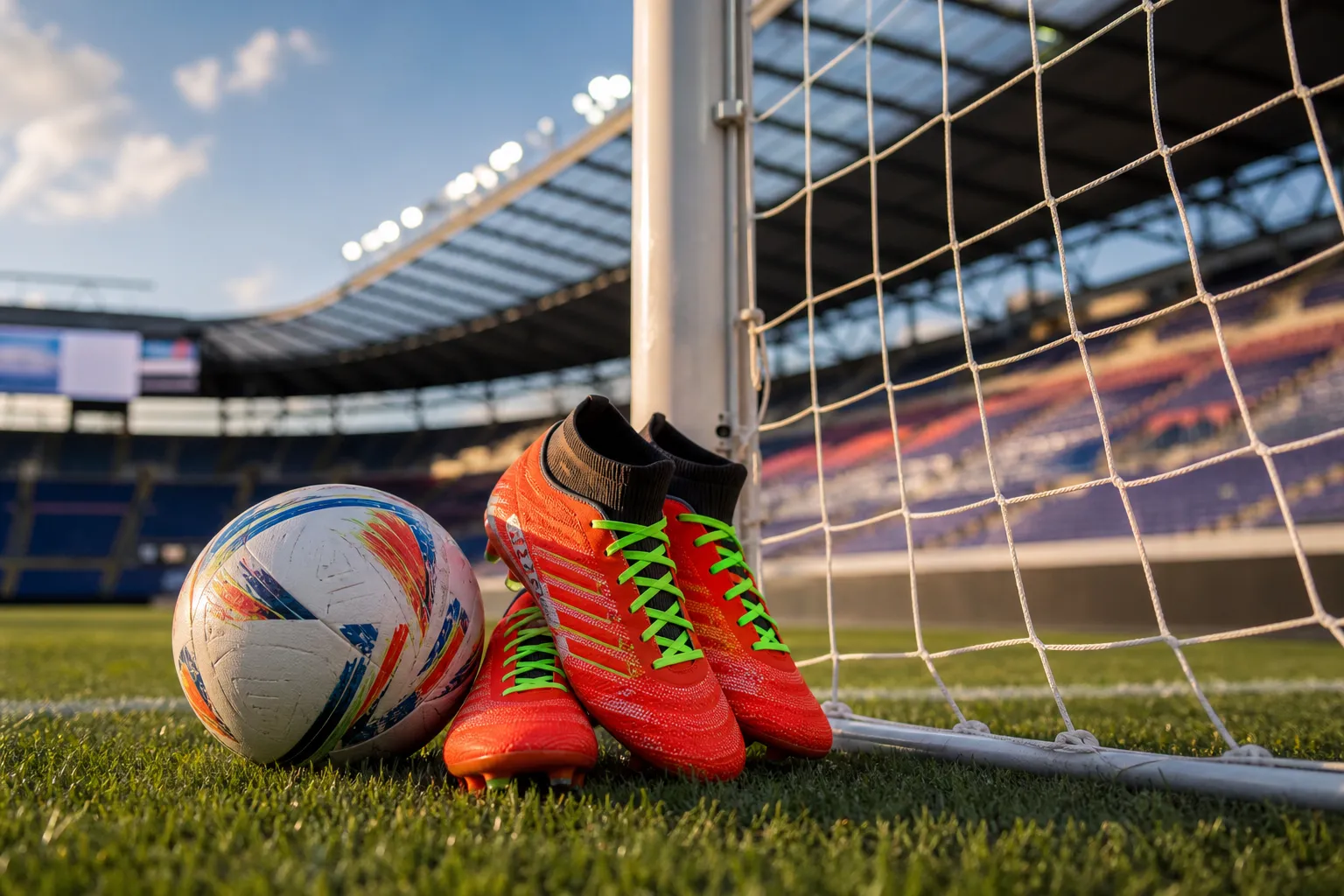 Bright World Cup match-day scene in Dallas · Atlanta · Miami · Kansas City.