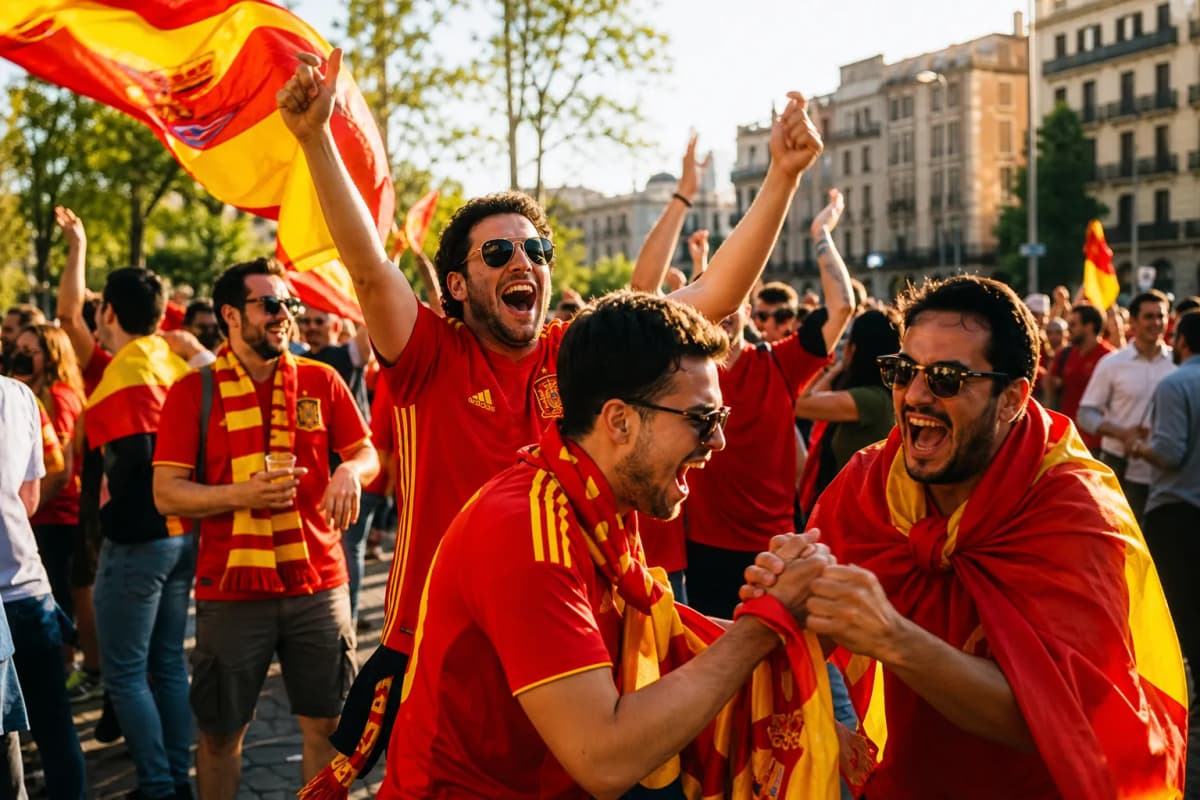 World Cup supporters navigating Dallas · Atlanta · Miami · Kansas City during match day.