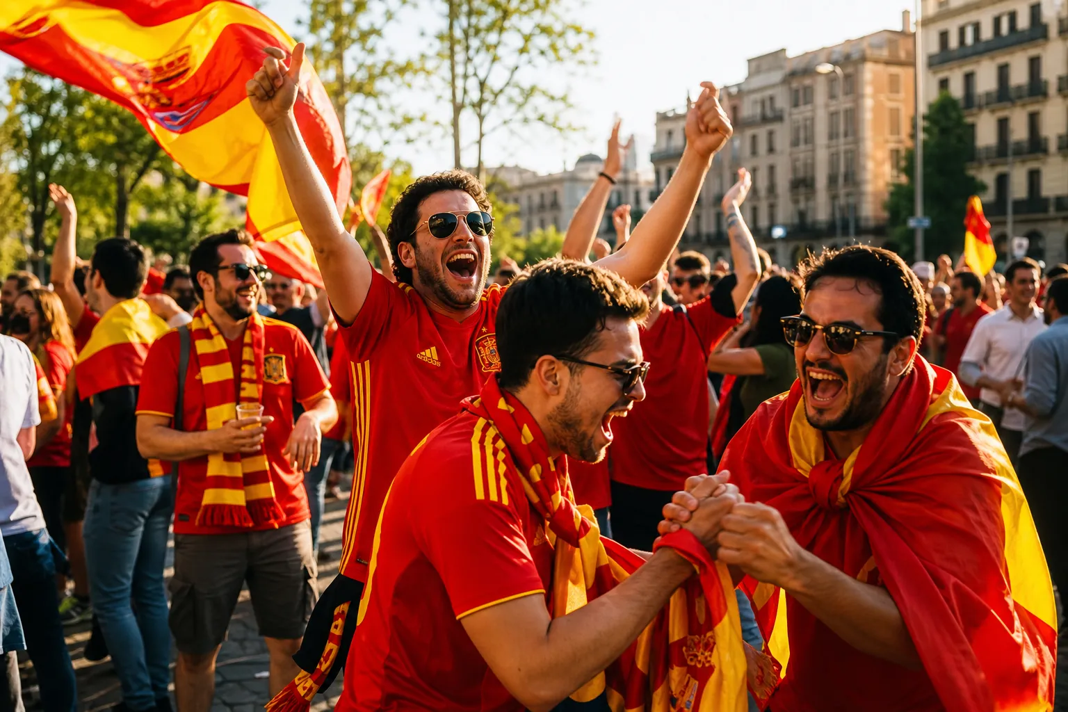 World Cup supporters navigating Dallas · Atlanta · Miami · Kansas City during match day.