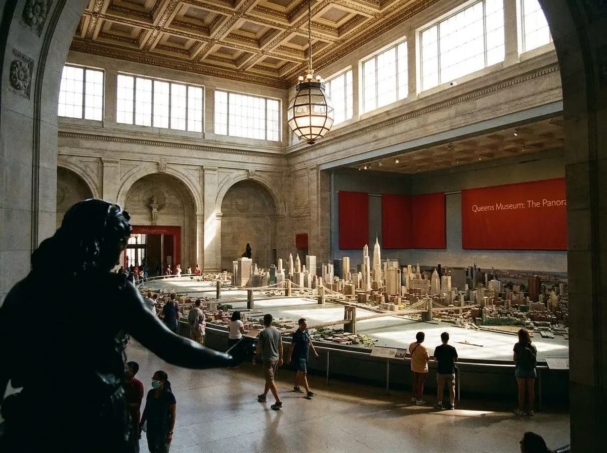 The Panorama of the City of New York — a room-sized 1964 map you can walk around