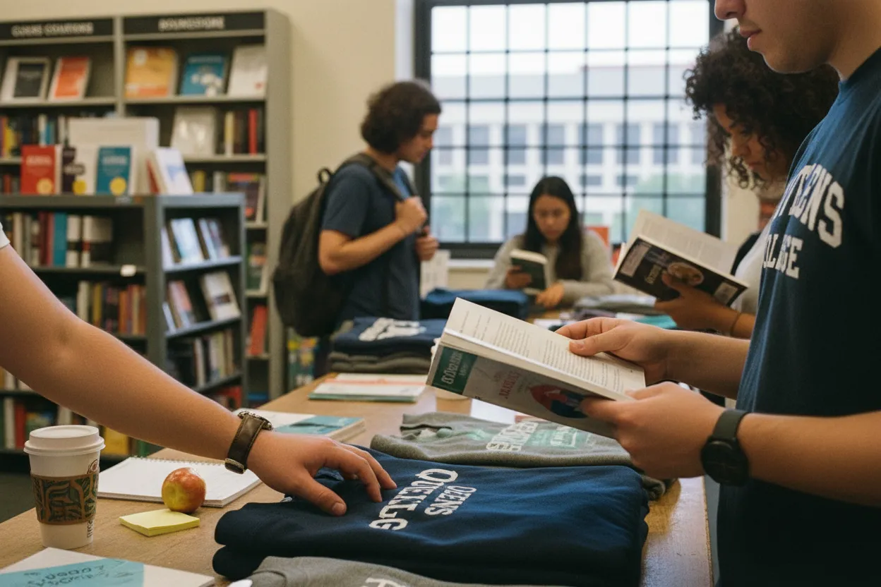 Editorial detail for Queens College Bookstore Check: Buy Now or Wait for the Syllabus