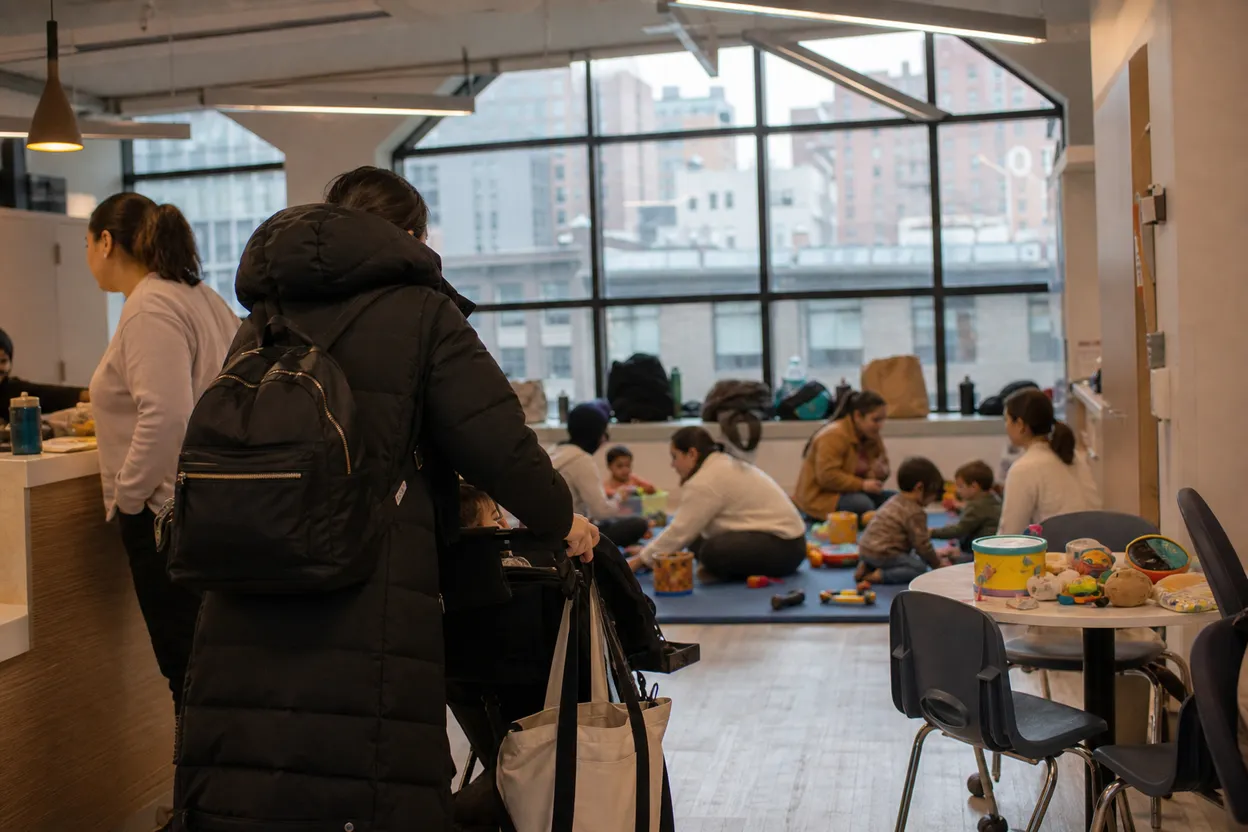 NYC experience scene for Queens Family Welcome Center Before September: An Enrollment-Paperwork Run Near Court Square