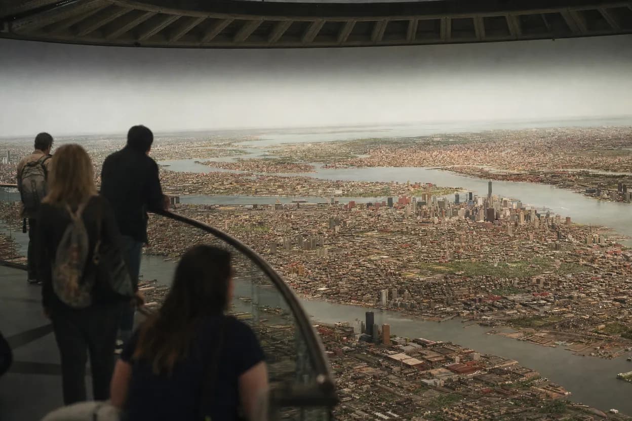 Cover scene for Queens Museum Panorama: A Giant-City Detour for Map People