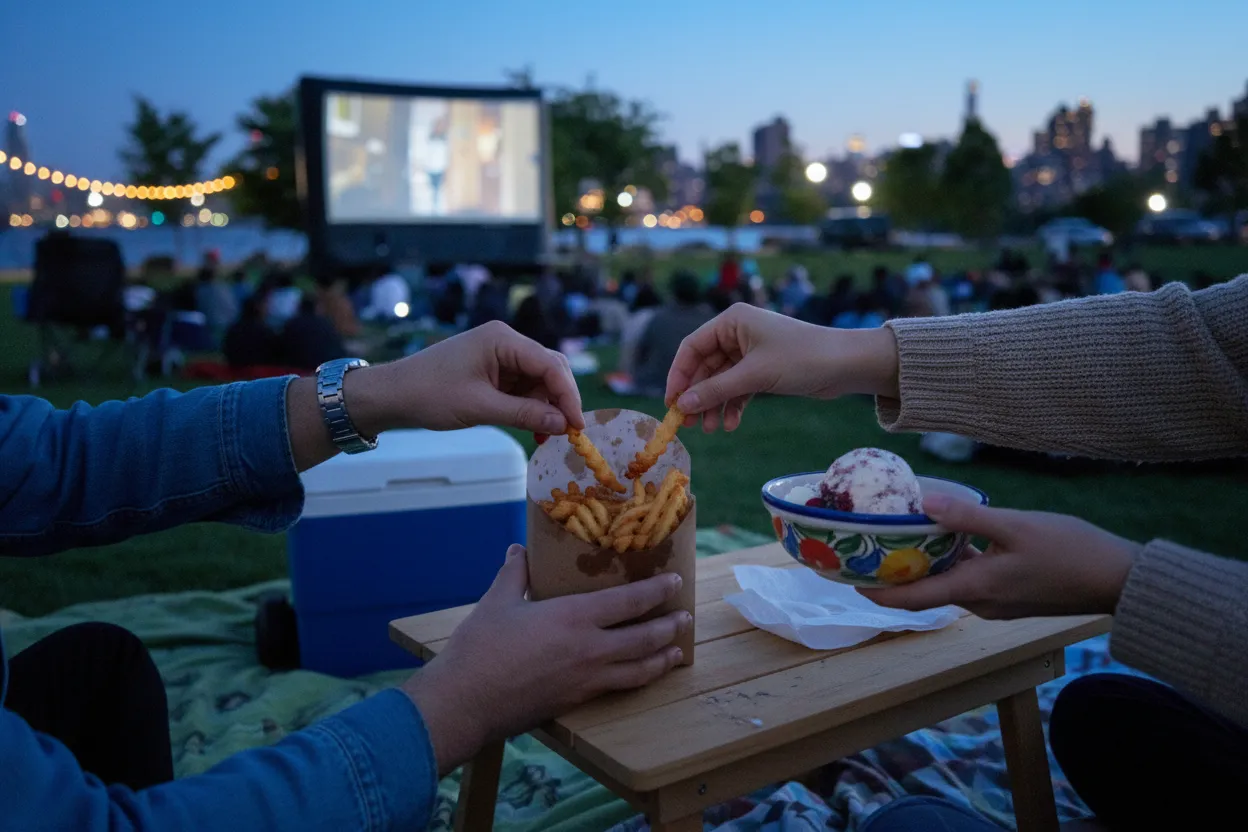 Editorial detail for Randall’s Island Picnic Test: Can a Big Group Meet Without a Reservation?