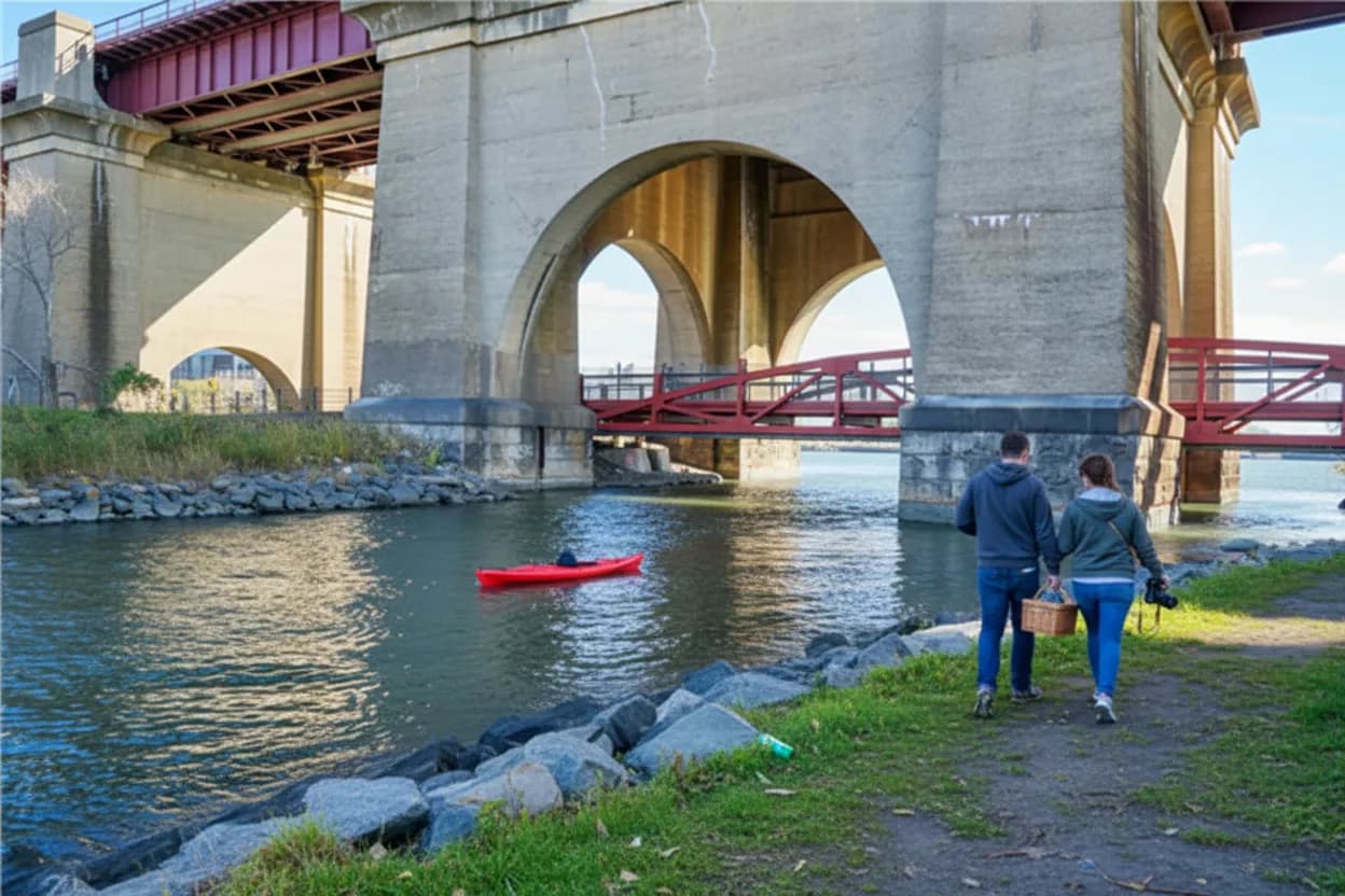 NYC experience scene for Randall’s Island Picnic Test: Can a Big Group Meet Without a Reservation?
