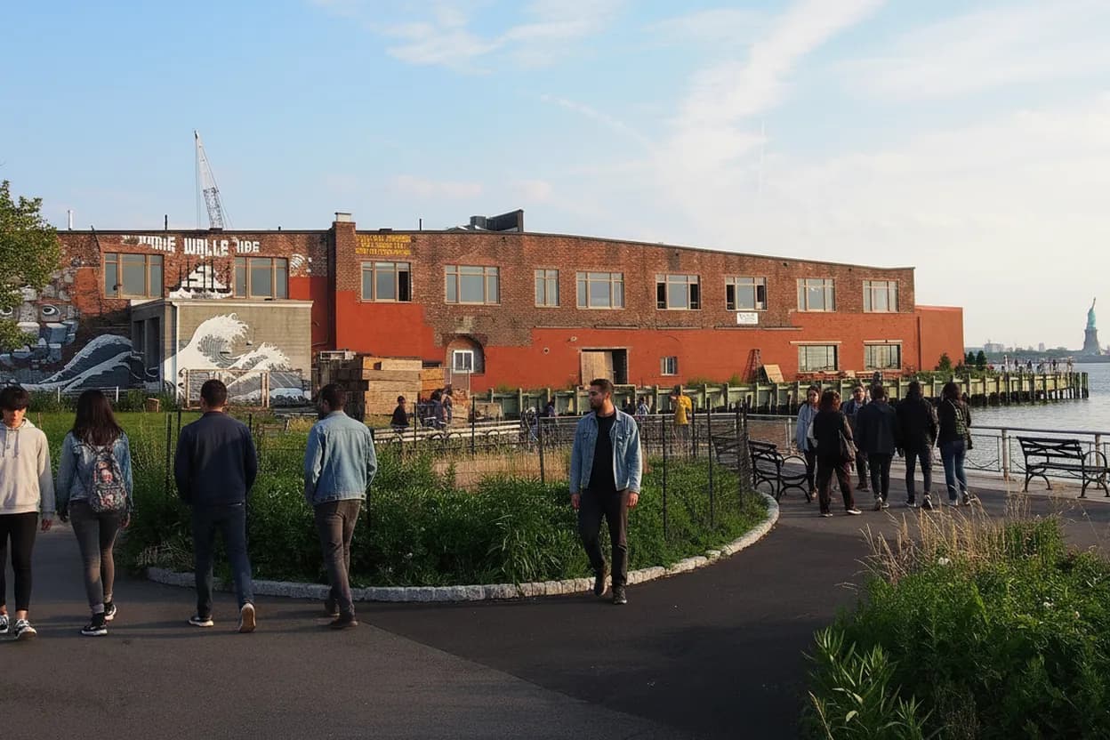 Cover scene for Red Hook by Ferry: A Valentino Pier and Side-Street Neighborhood Guide