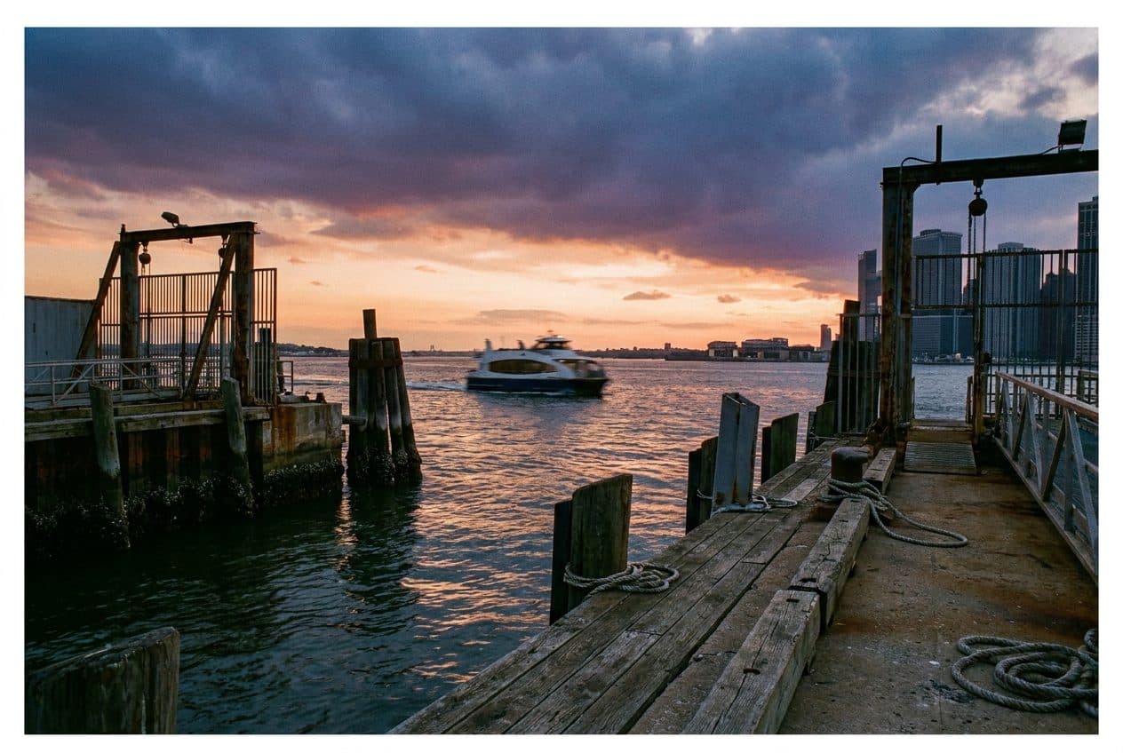 The Red Hook Pier at 8:45PM When the Last Ferry Leaves Without You - cover image