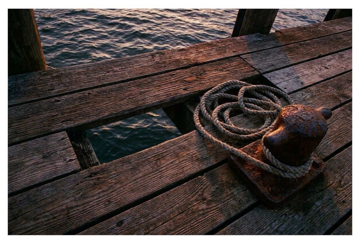 The Red Hook Pier at 8:45PM When the Last Ferry Leaves Without You - scene