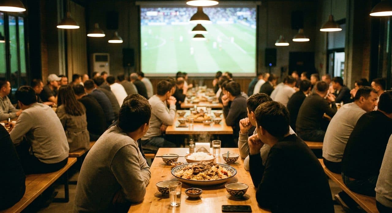 Rego Park's Central Asian Watch House: Uzbek Plov and Big Screens for Every AFC Match - cover image
