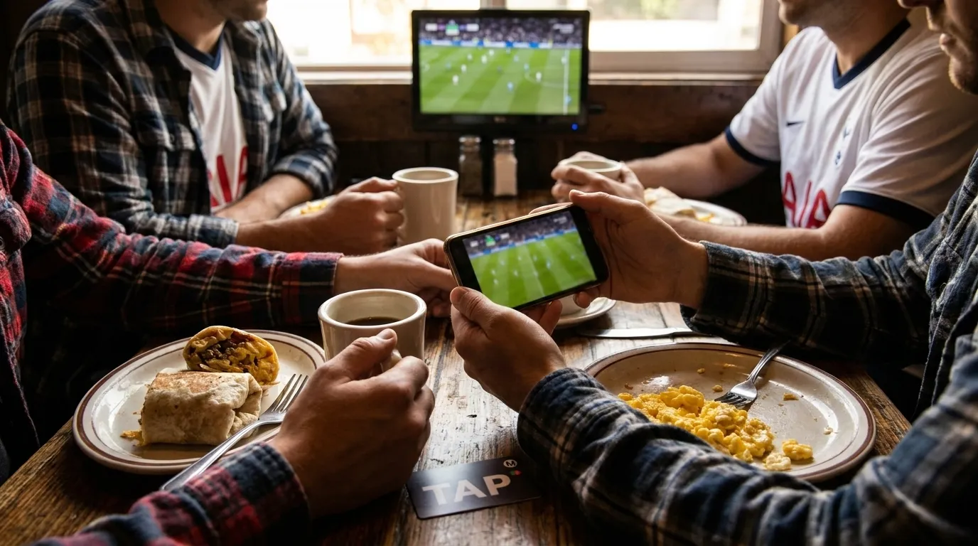 Metro train platform in Los Angeles with passengers waiting for early morning service
