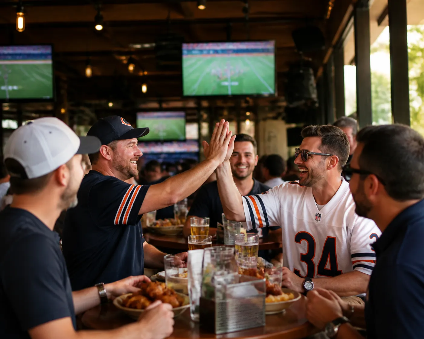 Local scene for Bears Game Dining: Miami Restaurants for Chicago Transplants Hosting NFL Viewing Sundays in Miami