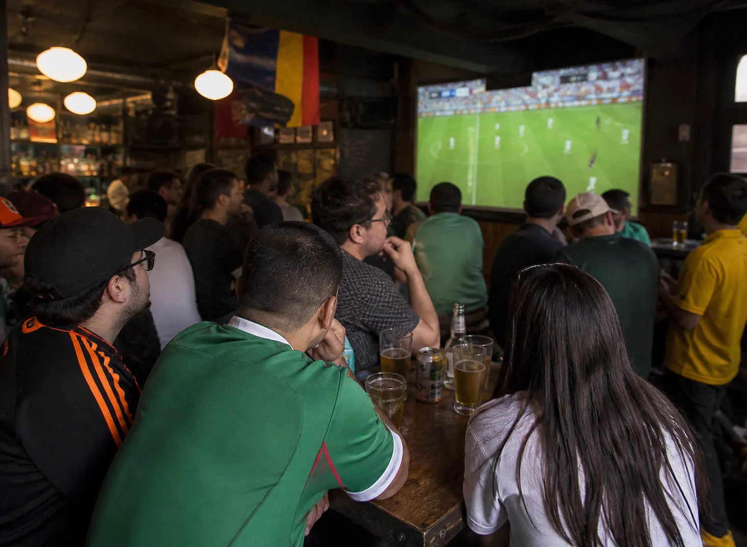 Local scene for nashville sc - león: Mission District Soccer Bar Density Map in San Francisco